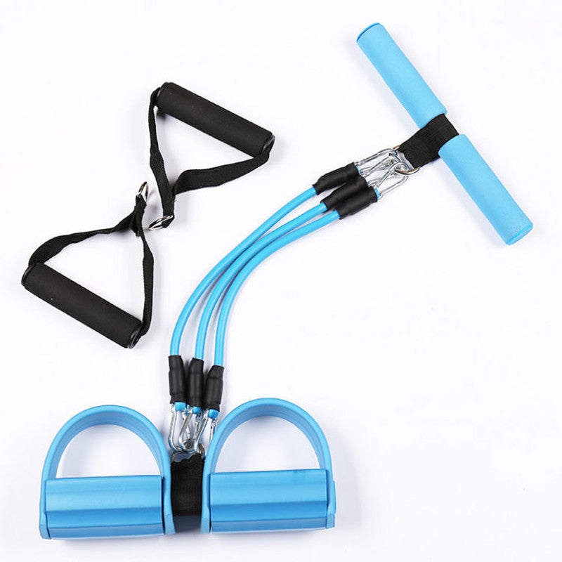 3-Tube Pedal Tension Rope – Leg & Core Trainer