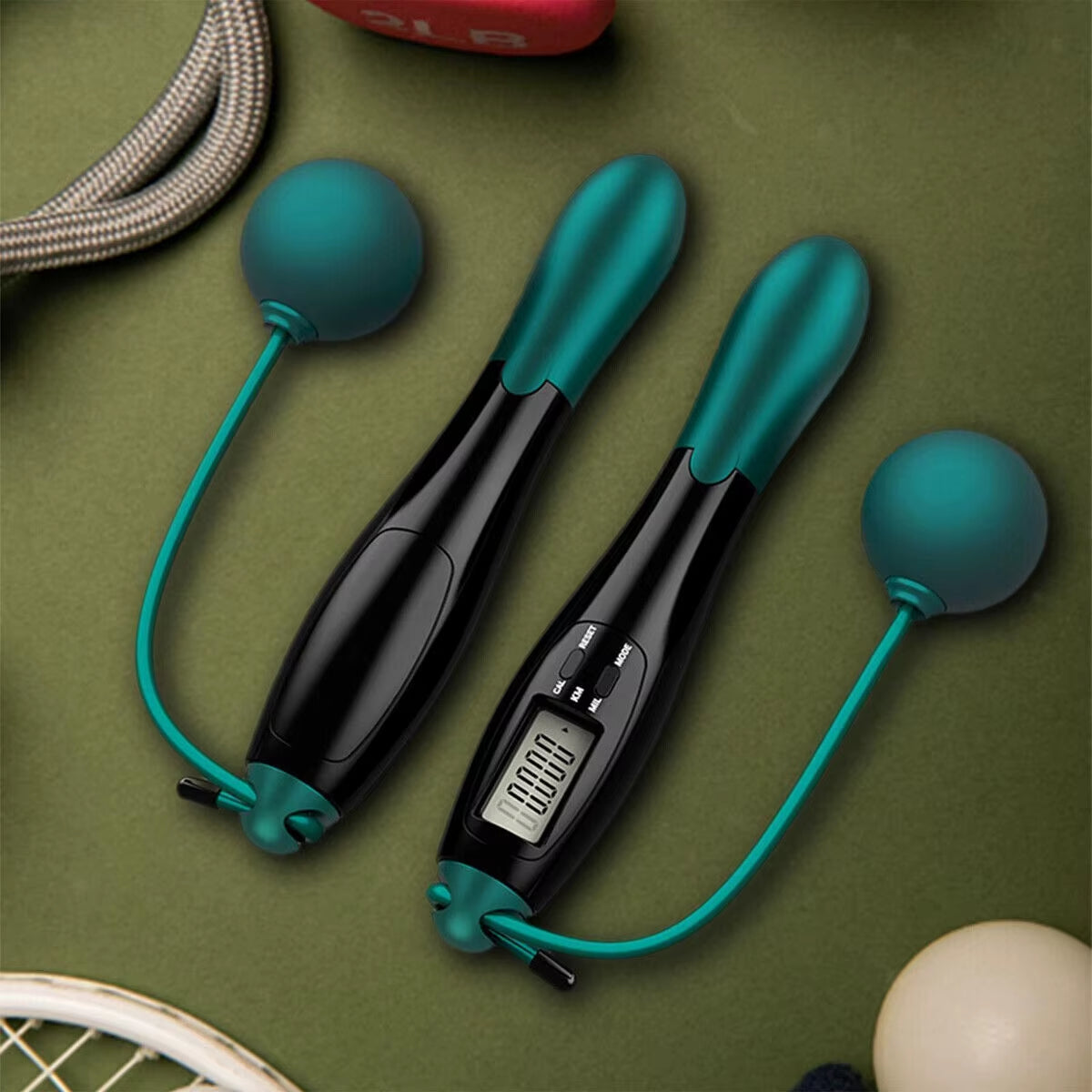 Cordless Jumping Ropeless Skipping Rope Fiess Jump