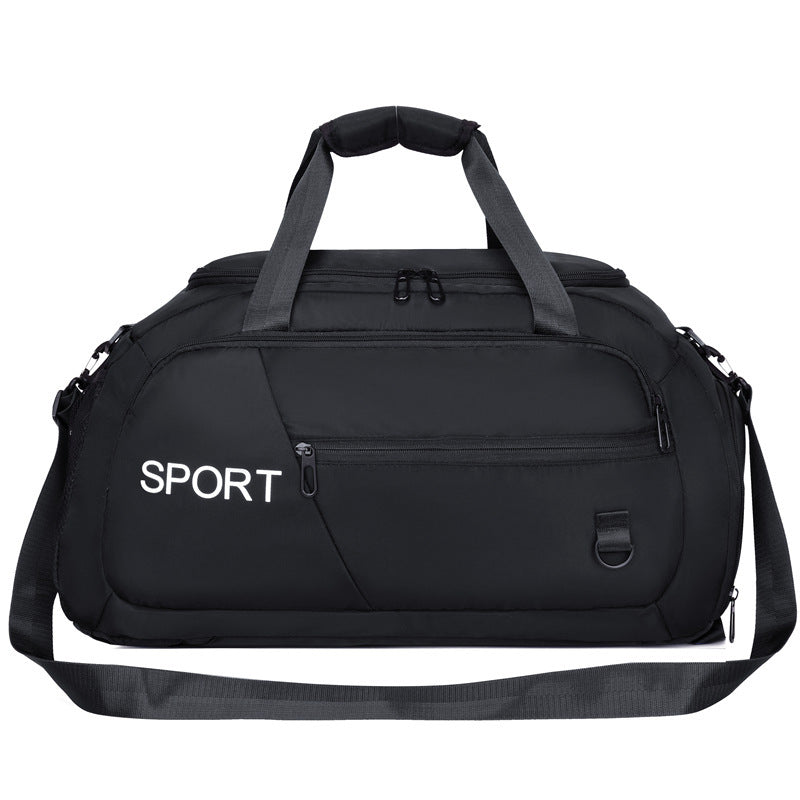 Waterproof Gym Travel Bag w/ Shoe Compartment