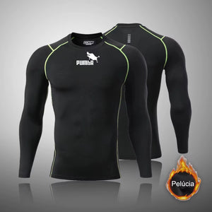 Winter Fleece Thermal Underwear Sets Men'S Long Johns Compression Sports Underwear Warm Base Layer Track Suit Men Sportswear