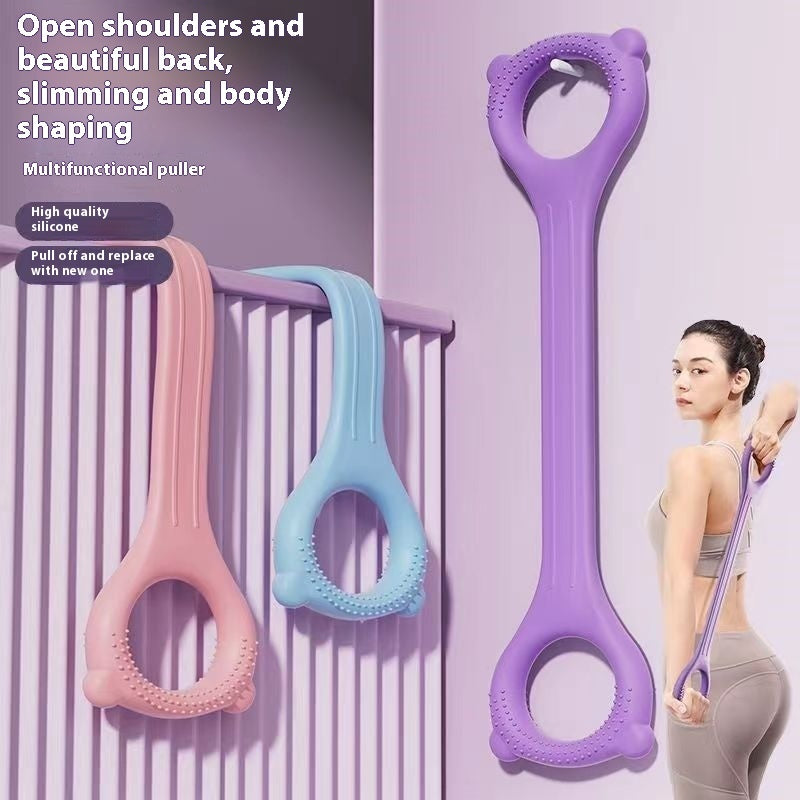 8-Shape Yoga Elastic Chest Expander Band
