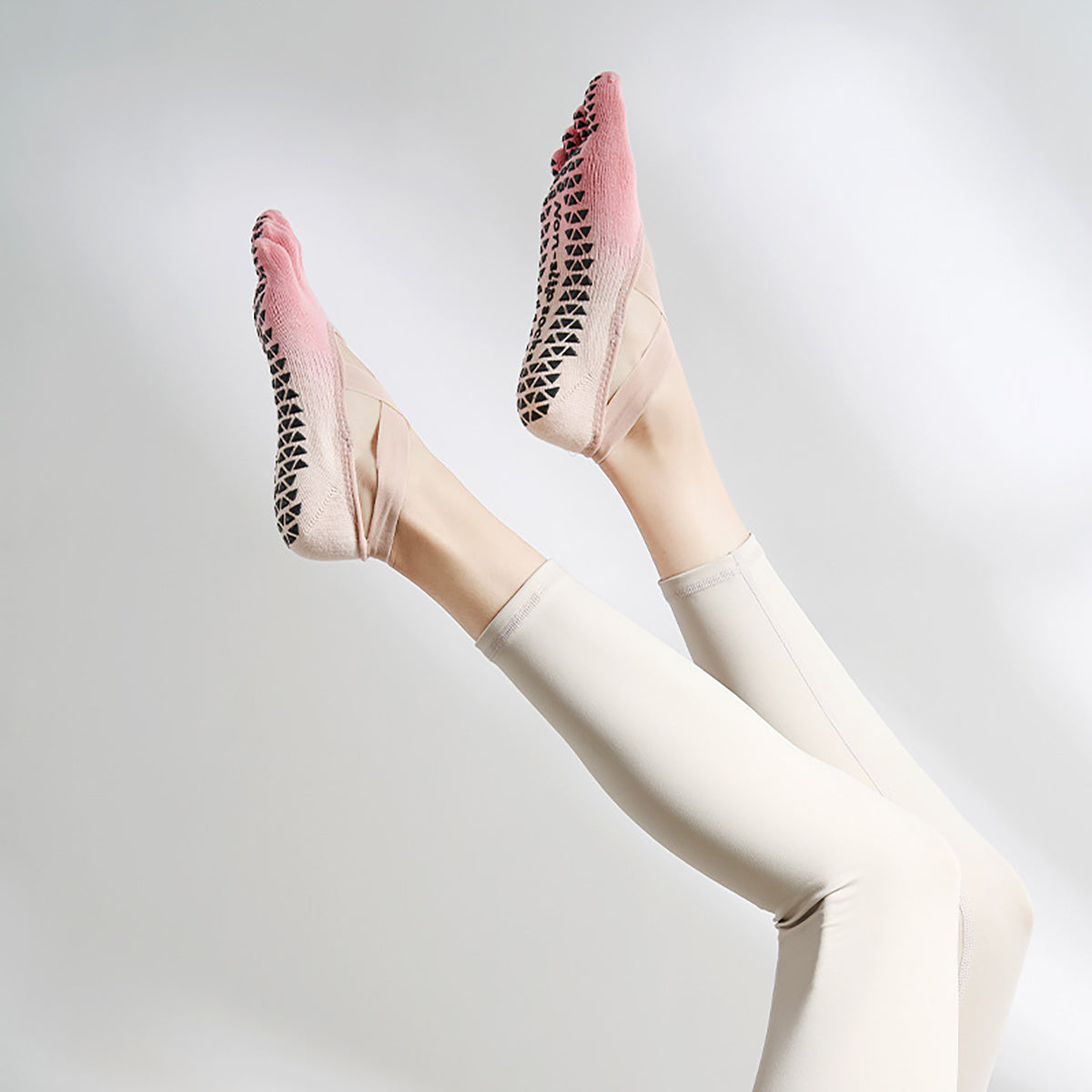 Non-Slip Yoga Socks with Grips for Women