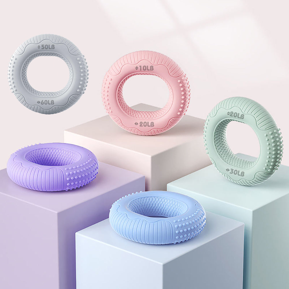 Silicone Hand Grip Ring – Finger & Arm Trainer