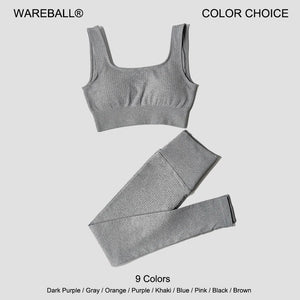 Women'S Sportswear Fitness Yoga Sets High Waist Sports Leggings Sports Bra Gym Clothing Workout Set Sport Suit