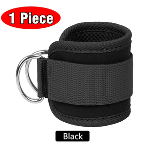 Fitness Ankle Straps Adjustable D-Ring Support Cuffs Gym Leg Strength Workouts Pulley with Buckle Sports Guard Safety Abductors