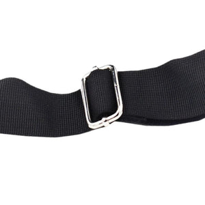 Black Dumbbell Plates Bag Heavy Duty Portable Carrying Bag Adjustable Strap