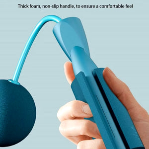 Cordless Jump Rope with Heavy Balls Sports Fitness Training Bodybuilding Exercise Rapid Speed Skipping Rope Home Gym Equipment