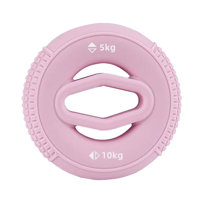 Hand Grip Strengthener Hand Finger Exerciser Forearm Rings Hand Exerciser Silicone Squeezer Grippers for Finger Physical 24BD