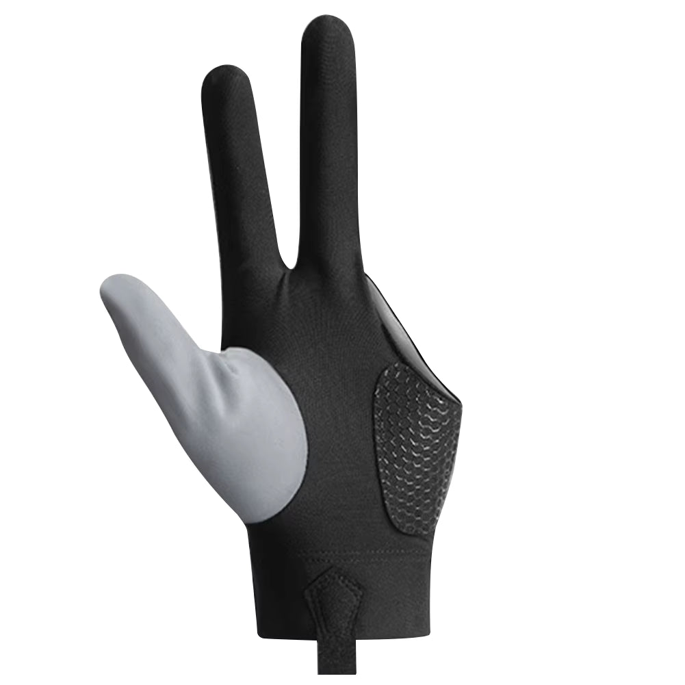Full-Finger Billiard Gloves Non-Slip Billiard Training Gloves Left/Right Hand Three Finger Snooker Elasticity Sports Accessories
