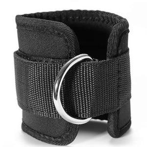 Body Building Resistance Band D-Ring Ankle Strap Buckle Gym Newest Multi Thigh Leg Ankle Cuffs Power Weight Lifting Fitness Rope