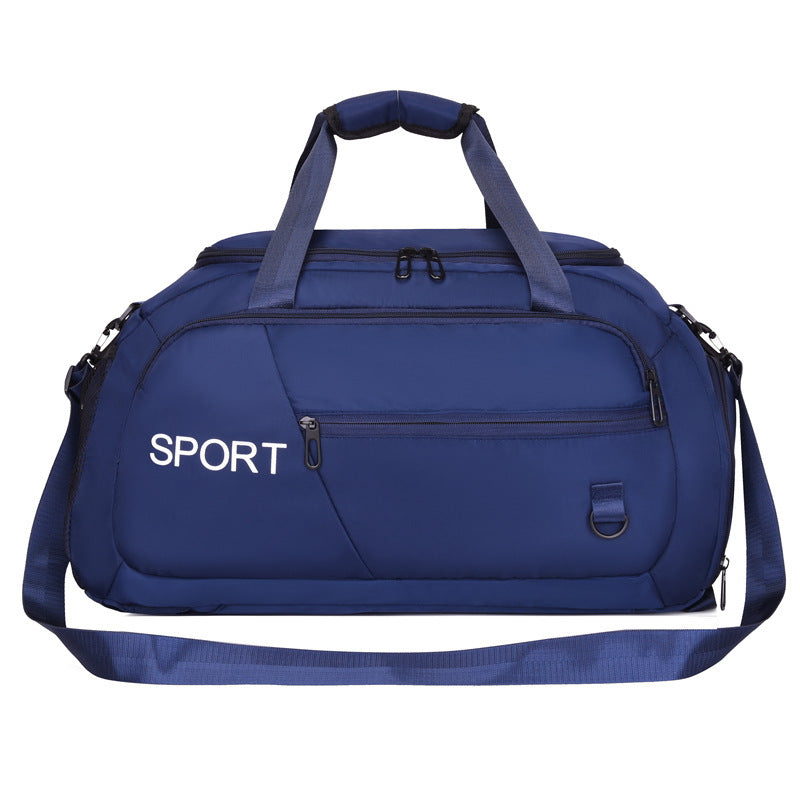 Waterproof Gym Travel Bag w/ Shoe Compartment