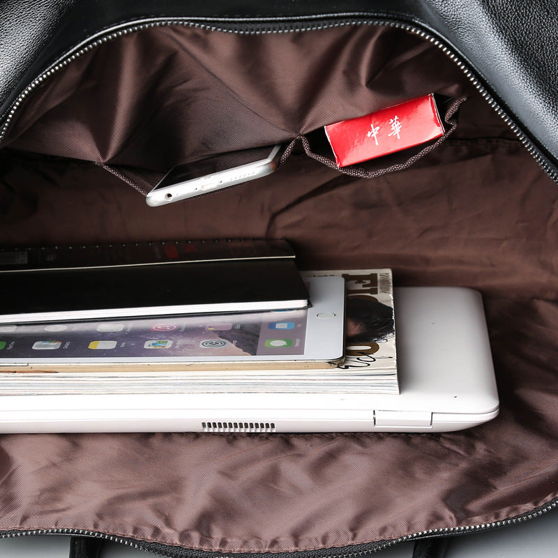 Leather Gym Bag – Stylish, Durable & Spacious