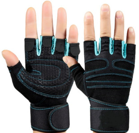 Half Finger Gym Gloves – Breathable & Grippy