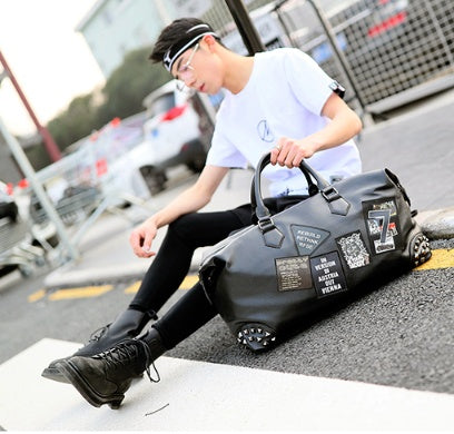 Leather Gym Bag – Stylish, Durable & Spacious