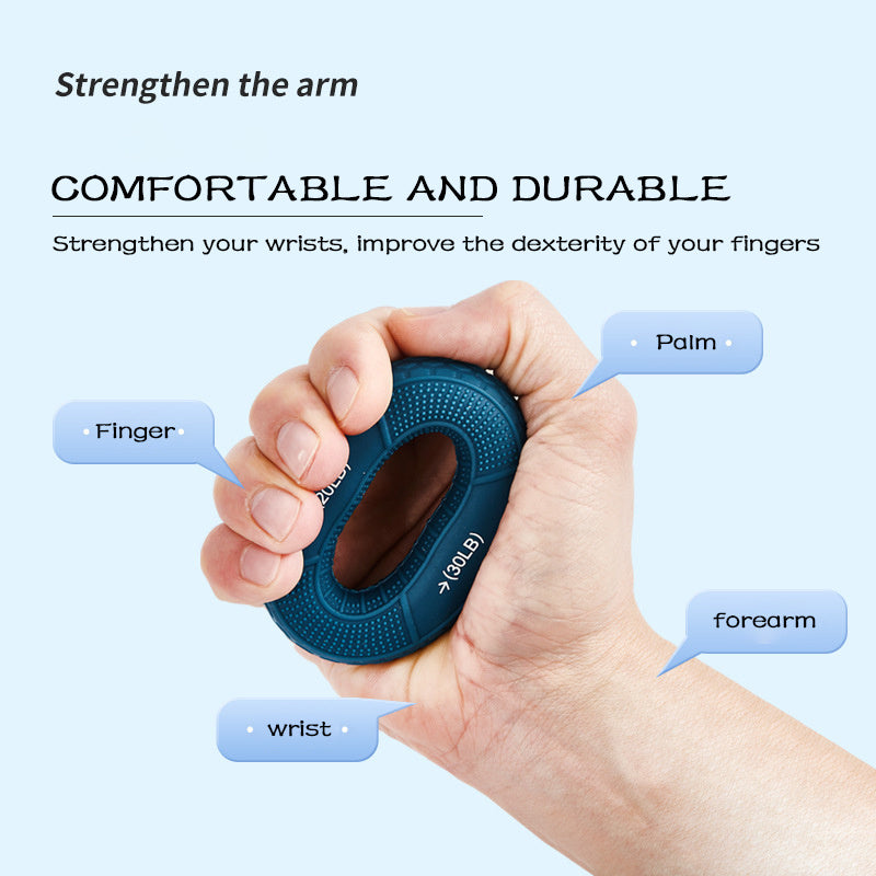Adjustable Hand Grip Strength Trainer 20–80LB