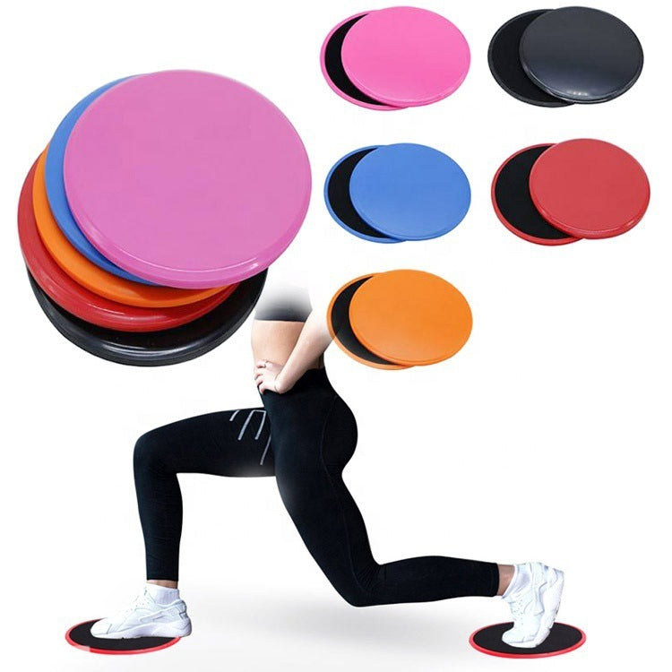 Yoga Slide Plates for Foot Workouts – Core & Balance Trainer