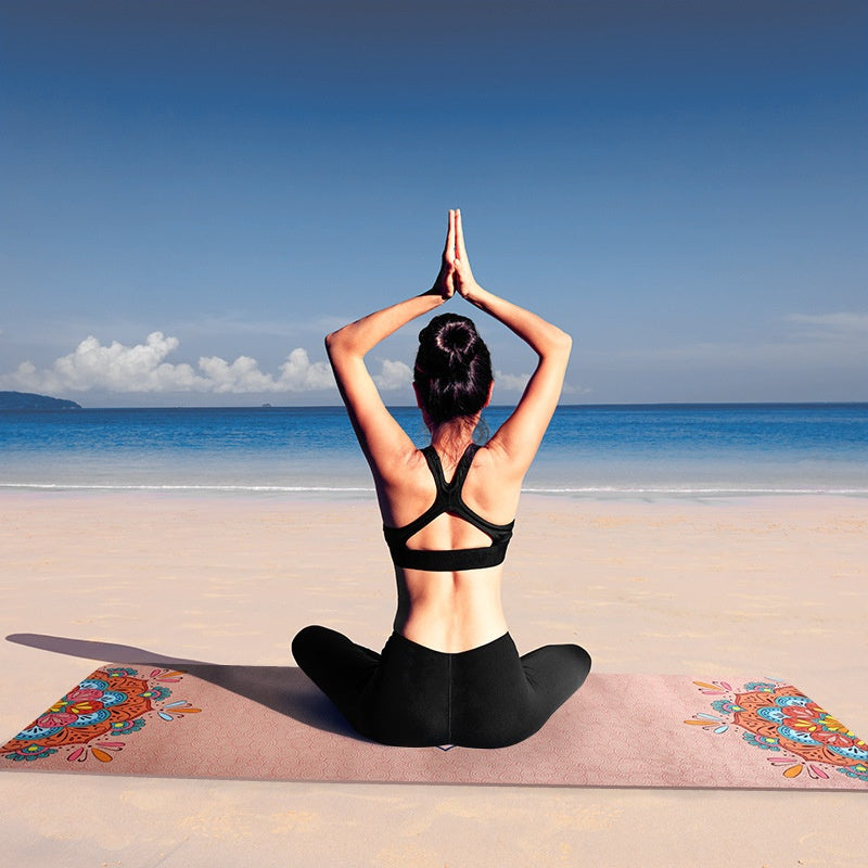 Non-Slip Soft Suede Yoga Mat