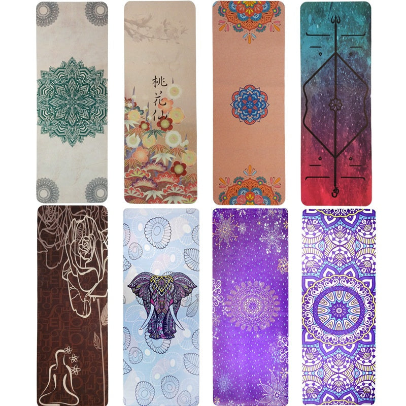 Non-Slip Soft Suede Yoga Mat