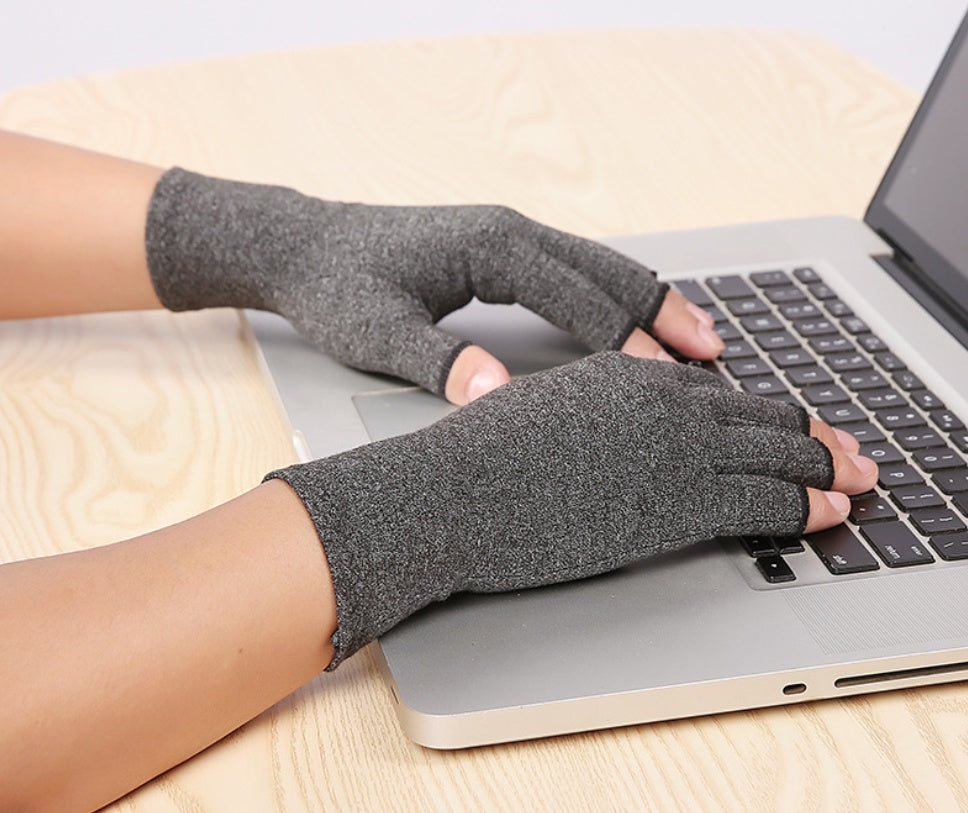 Breathable Half Finger Health Care Gloves