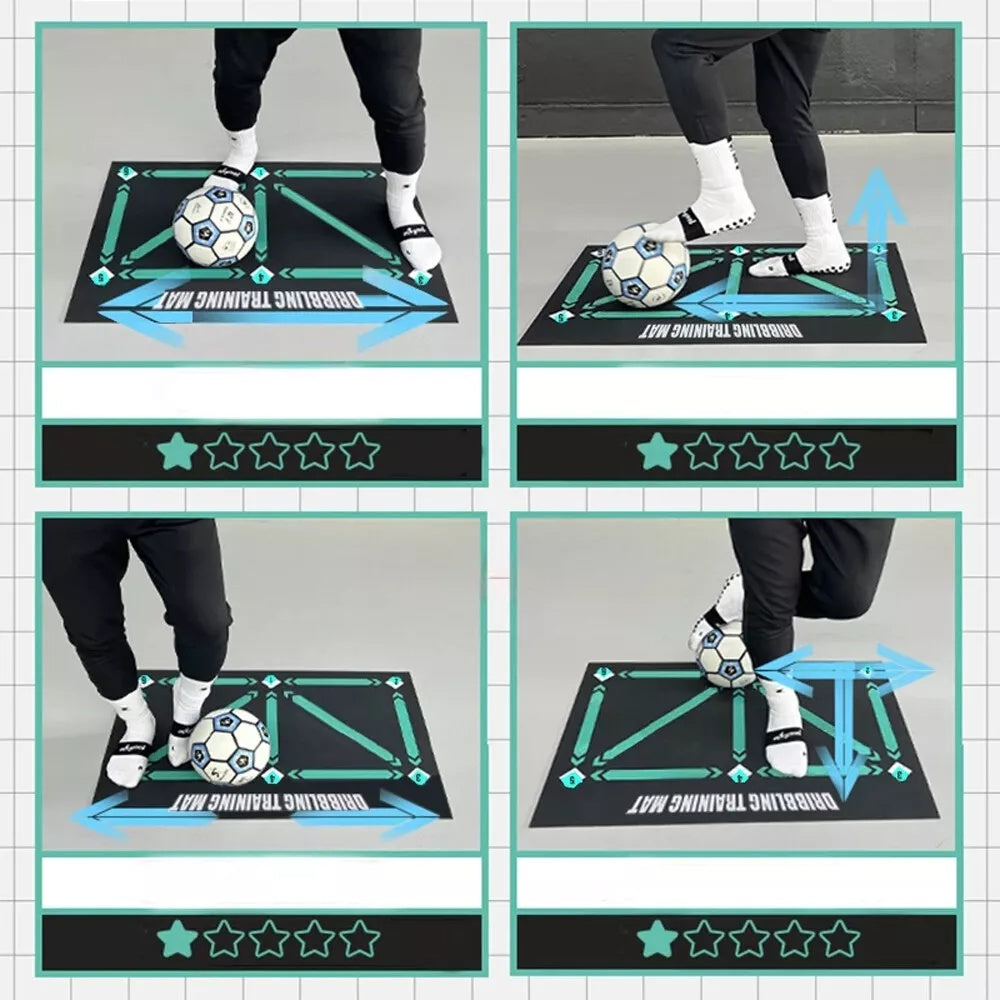 Non-Slip Soccer Training Mat for Solo Practice