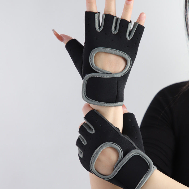 Half-Finger Cycling Gloves – Fitness Grip Support