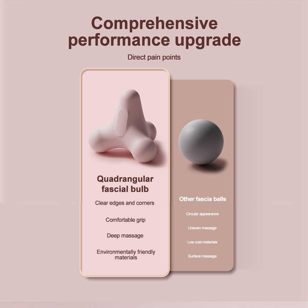 Four-Corner Fascia Massage Ball – Full Body Relief