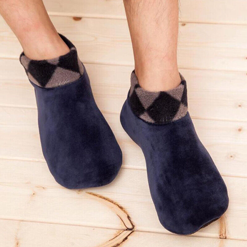 2 Pairs Warm Non-Slip Winter Bed Socks