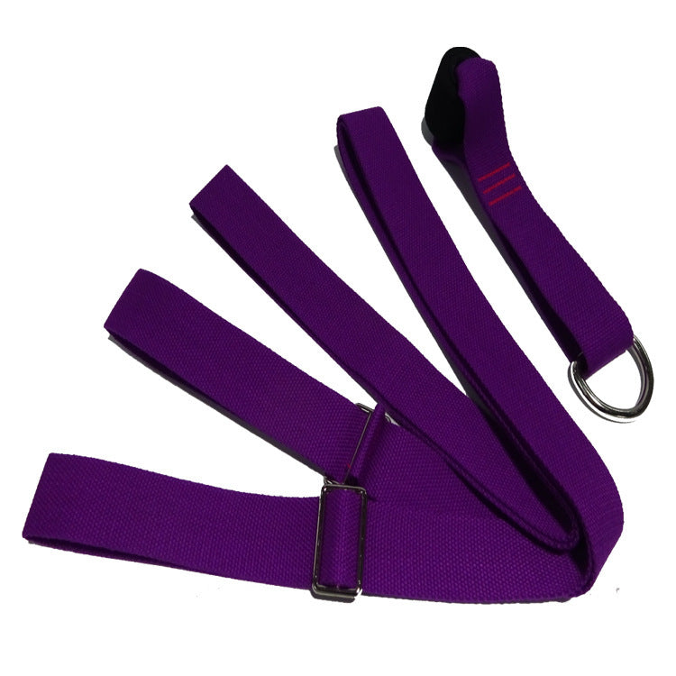 Adjustable Yoga Strap – Flexibility Training Belt