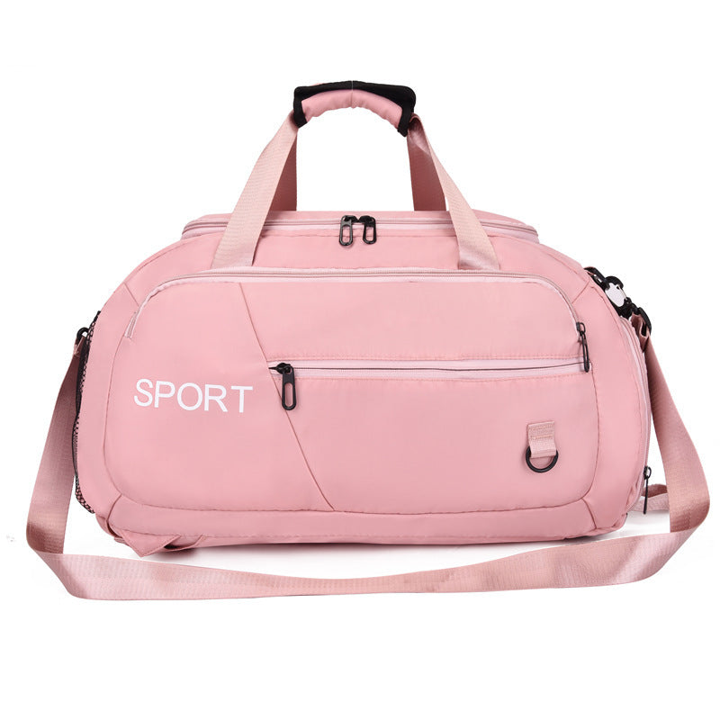 Waterproof Gym Travel Bag w/ Shoe Compartment