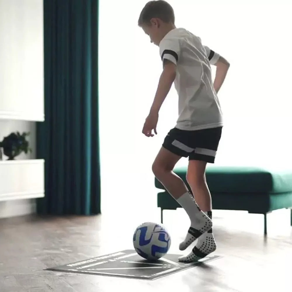 Non-Slip Soccer Training Mat for Solo Practice