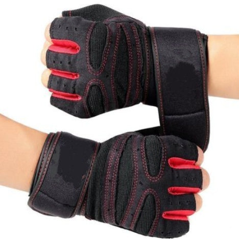Half Finger Gym Gloves – Breathable & Grippy