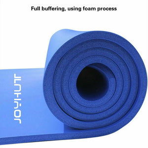 61 X 183CM YOGA MAT 15MM THICK GYM EXERCISE FITNESS PILATES WORKOUT MAT NON SLIP