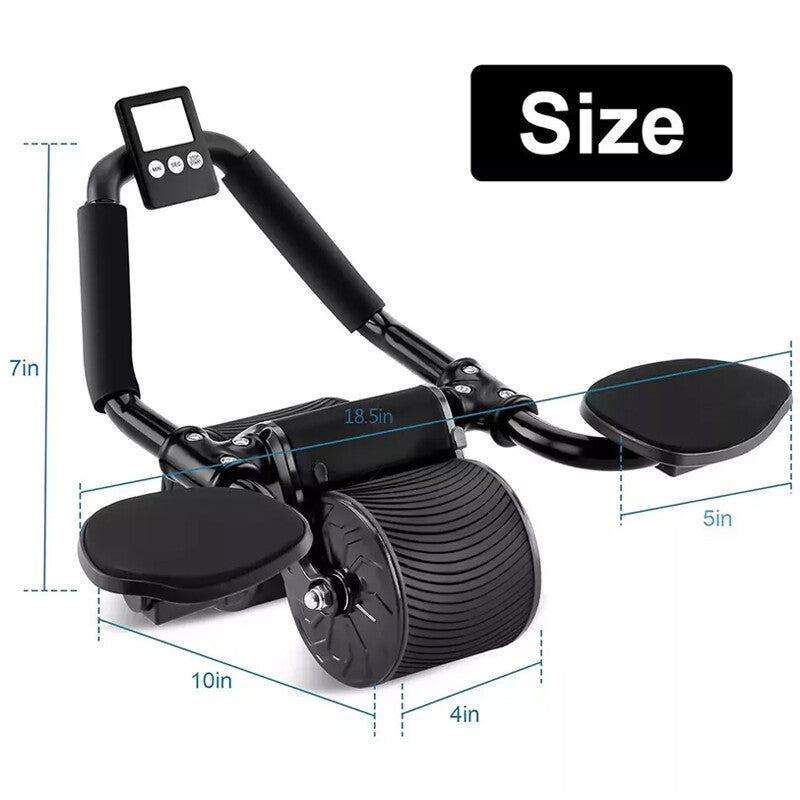 Automatic Rebound AB Roller with Elbow Support