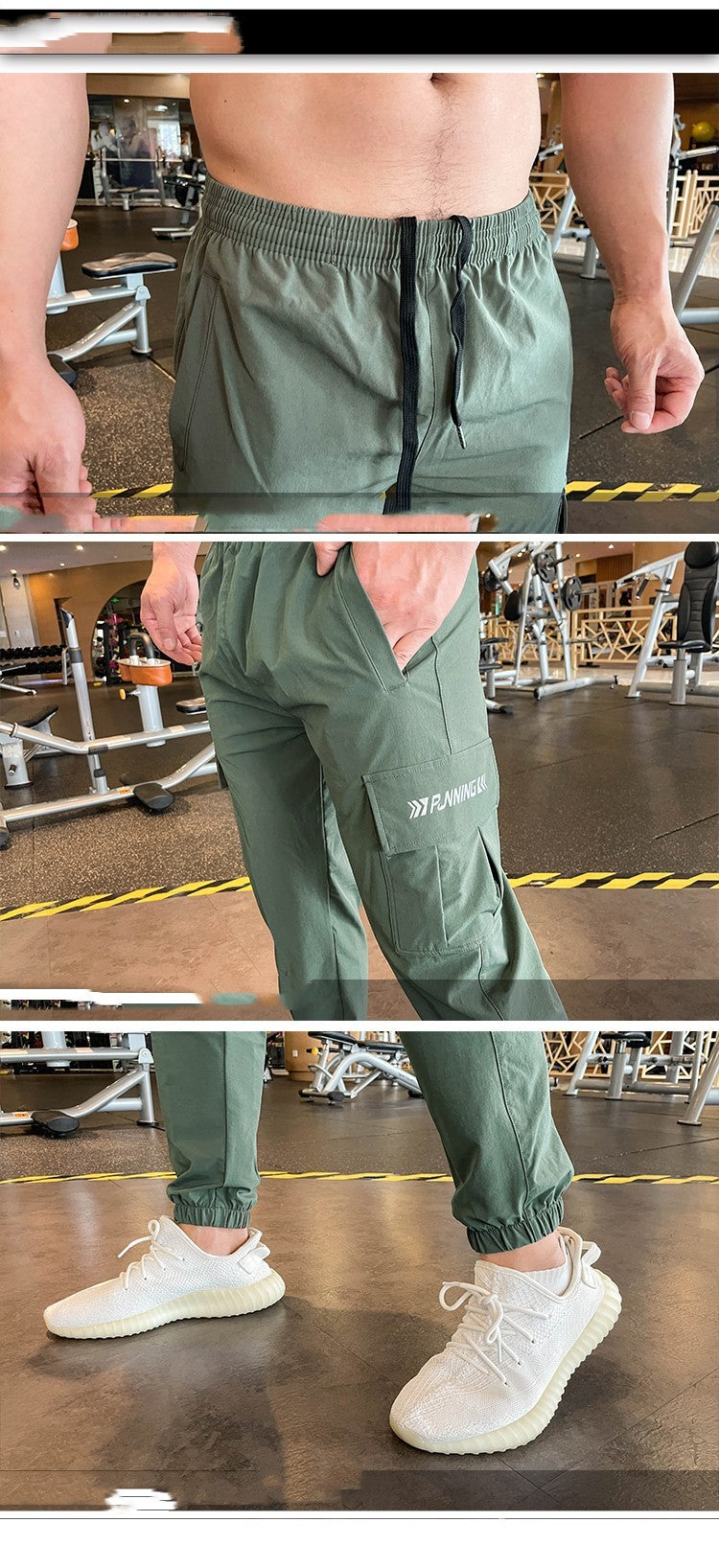Slim Fit Training Pants for Men