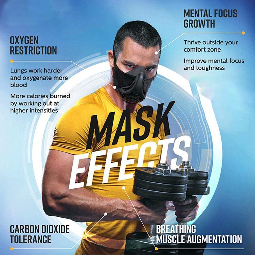 Adjustable Oxygen Training Sports Mask