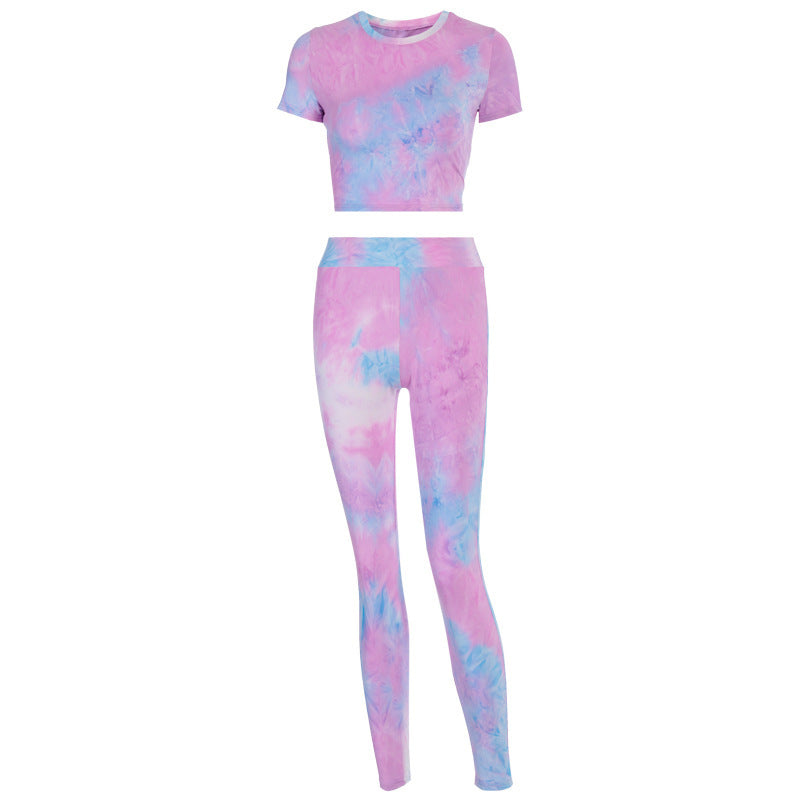 Tie-Dye Fitness Set – Women’s Sport & Leisure Wear
