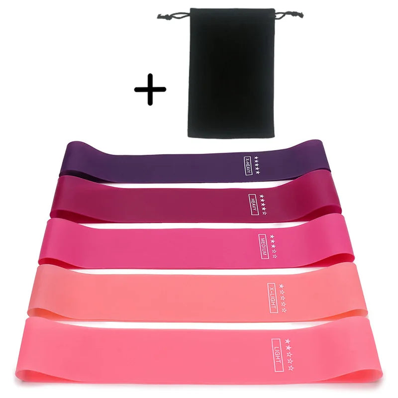 Portable Resistance Band Women'S Squat Hips Tension Band Gym Yoga Equipment Tension Band Slim Legs Slim Hands Elastic Circle