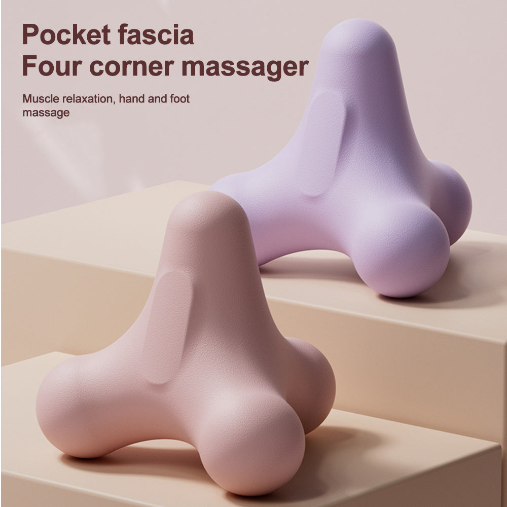 Four-Corner Fascia Massage Ball – Full Body Relief
