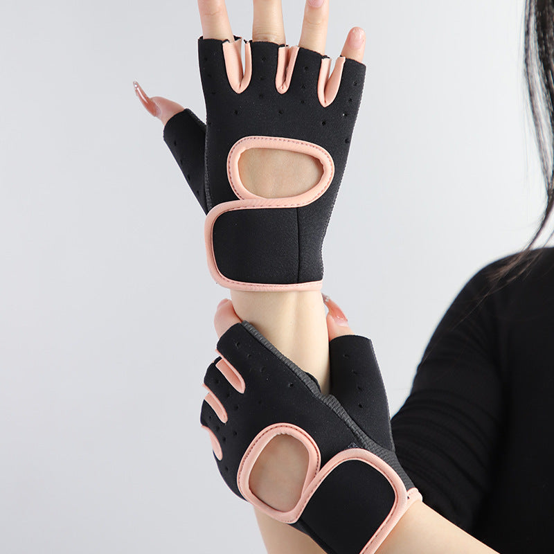 Half-Finger Cycling Gloves – Fitness Grip Support