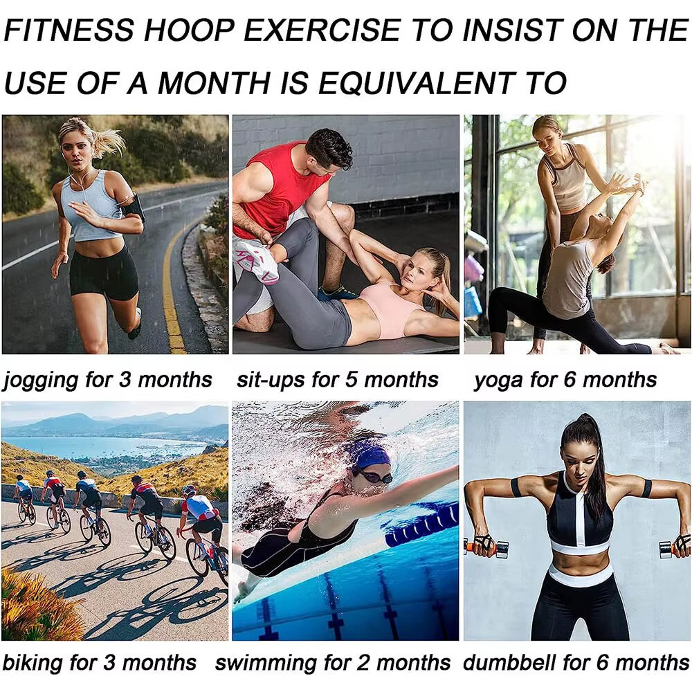 Removable Hula Circle Hoops for Adults Sport Slimming Fitness Equipment Training Ring Circle Adjustable Hoola Hoop for Women