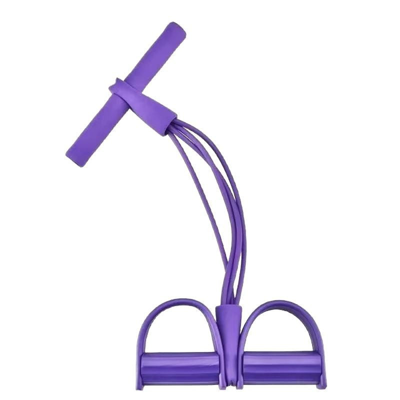 6-Tube Pedal Chest Expander – Sit-up & Resistance Trainer