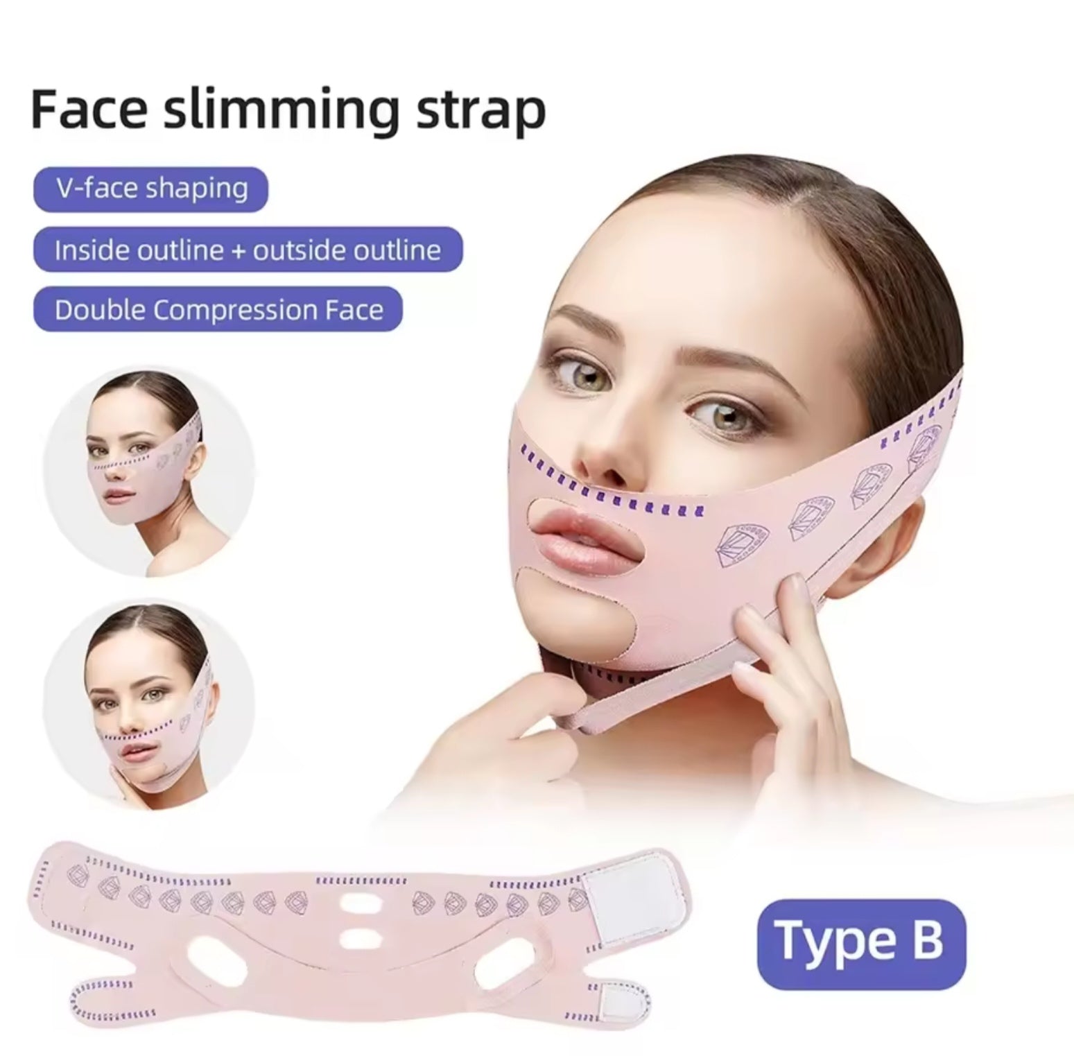 V Line Face Slimming Bandage Chin Cheek Uplifter