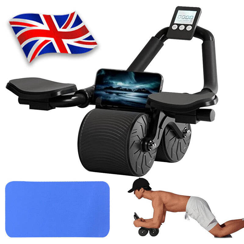 Automatic Rebound AB Roller with Elbow Support