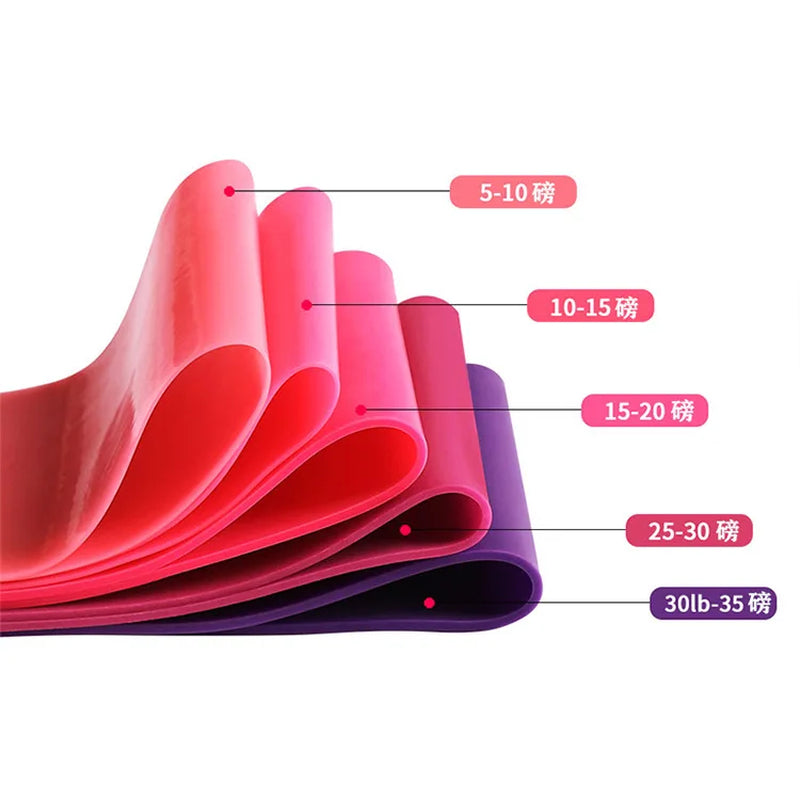 Portable Resistance Band Women'S Squat Hips Tension Band Gym Yoga Equipment Tension Band Slim Legs Slim Hands Elastic Circle