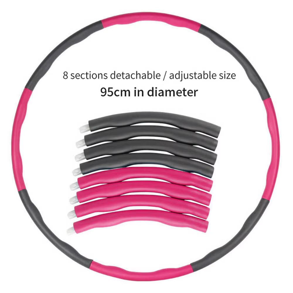 Removable Hula Circle Hoops for Adults Sport Slimming Fitness Equipment Training Ring Circle Adjustable Hoola Hoop for Women