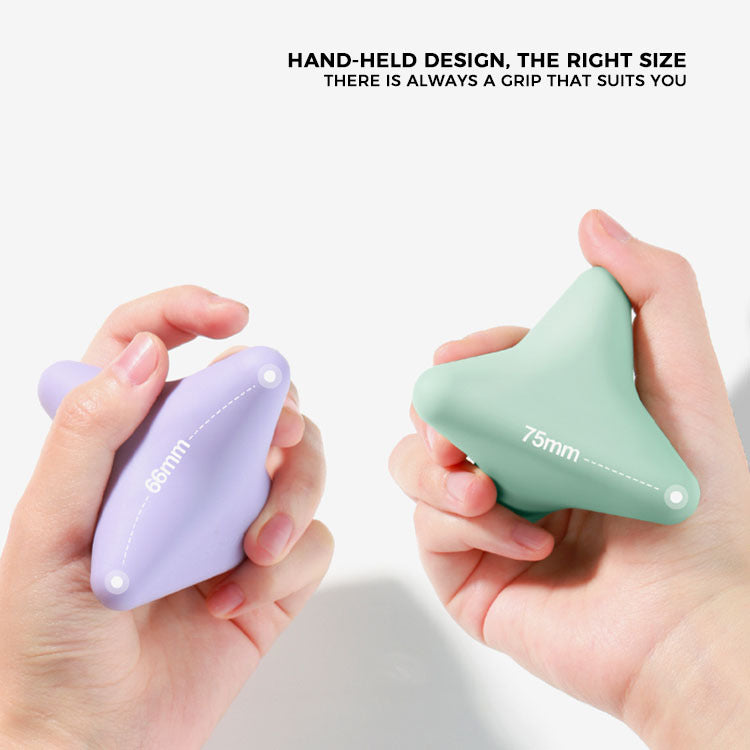 Tri-Cone Silicone Deep Tissue Massage Tool