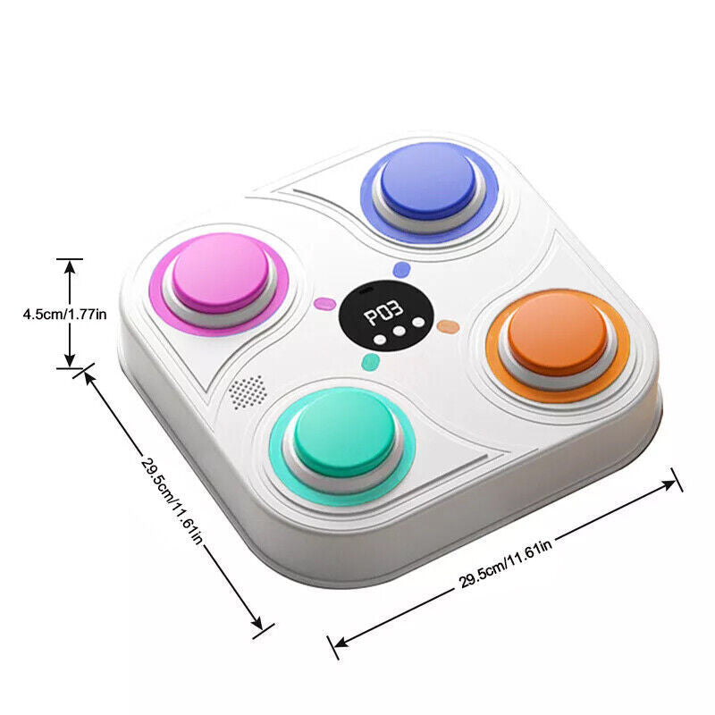 Smart Boxing Music Machine with LED & Bluetooth