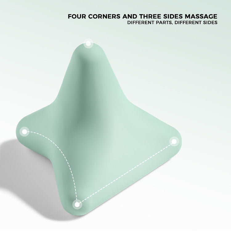Tri-Cone Silicone Deep Tissue Massage Tool