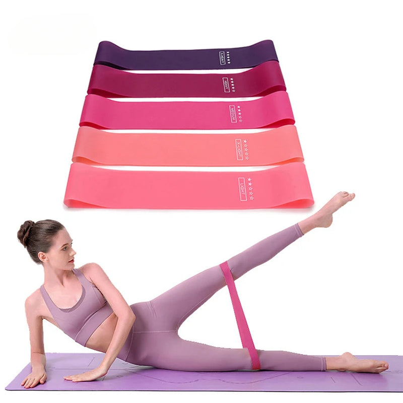 Portable Resistance Band Women'S Squat Hips Tension Band Gym Yoga Equipment Tension Band Slim Legs Slim Hands Elastic Circle