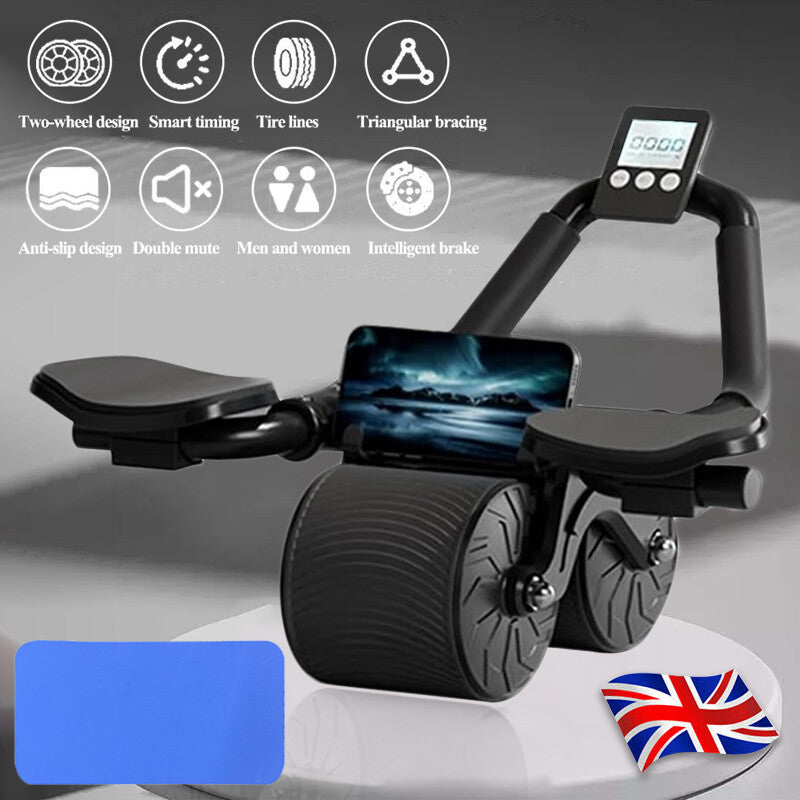 Automatic Rebound AB Roller with Elbow Support